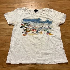 J Crew Graphic Tee
